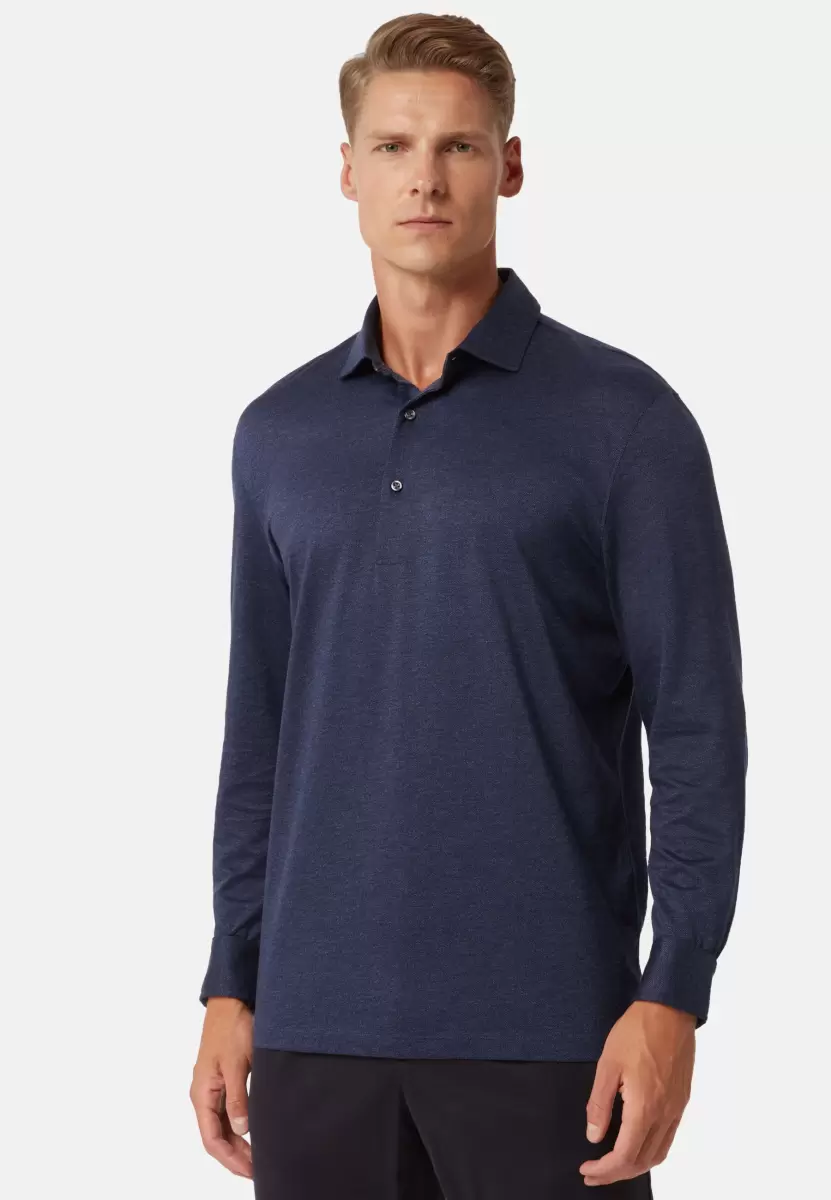 Chemises Polo Polo En Jersey De Coton Regular Fit Boggi Milano Homme - 1