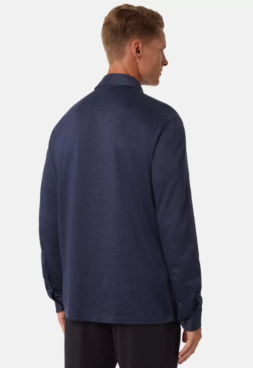 Chemises Polo Polo En Jersey De Coton Regular Fit Boggi Milano Homme - 2