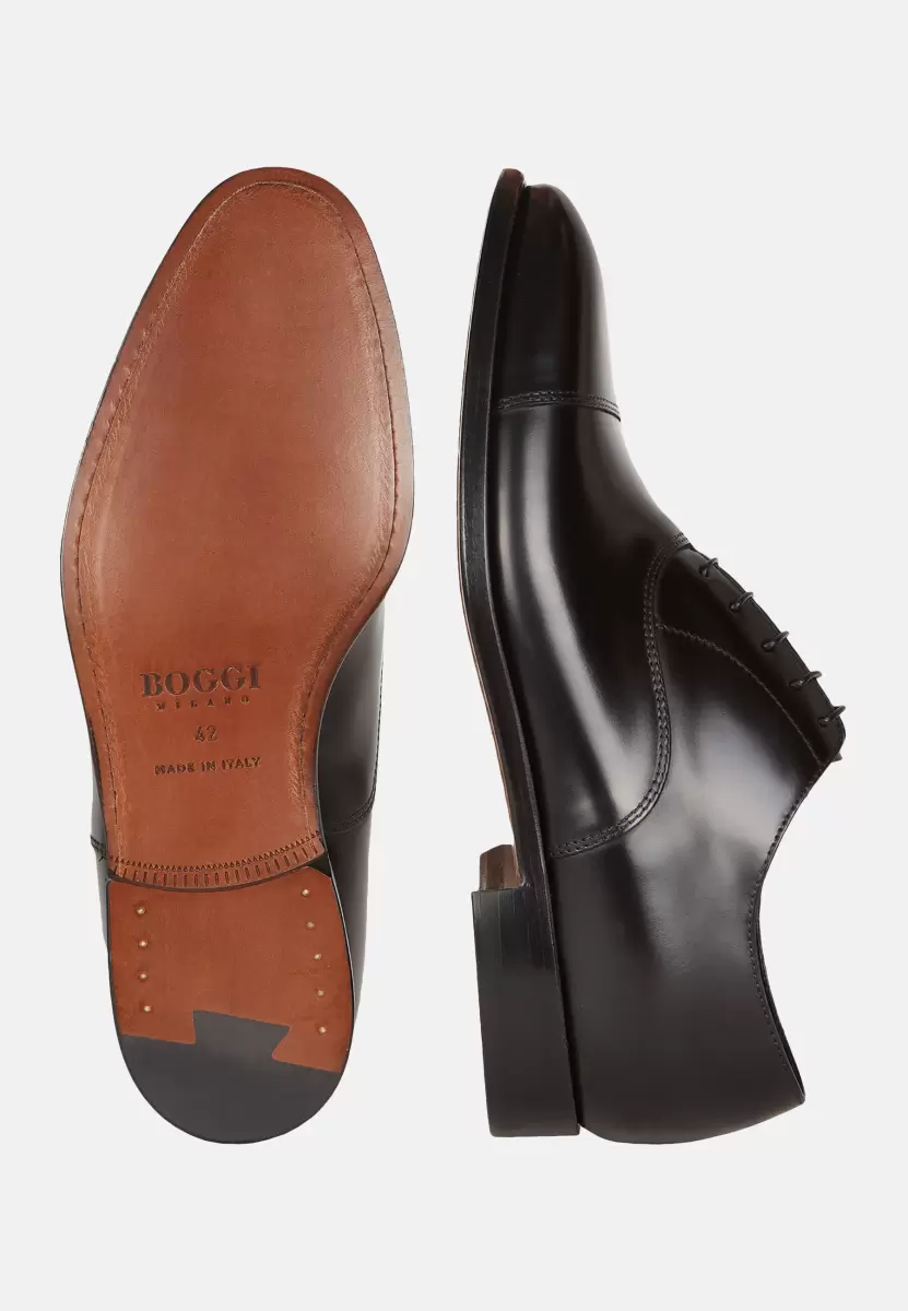 Homme Boggi Milano Chaussures Oxford En Cuir Classiques - 2