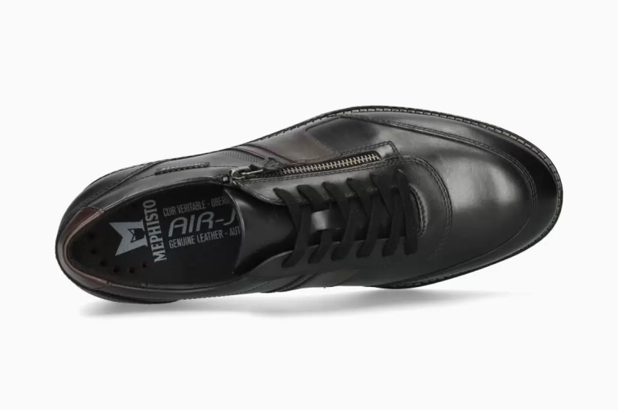 Homme Noir Prix D'achat Fabian Mephisto Chaussures - 1
