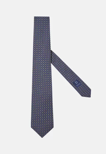 Homme Boggi Milano Cravates Cravate Motif Géométrique En Soie