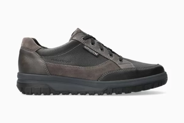 Noir Mephisto Homme Facile Chaussures Outdoor Paco